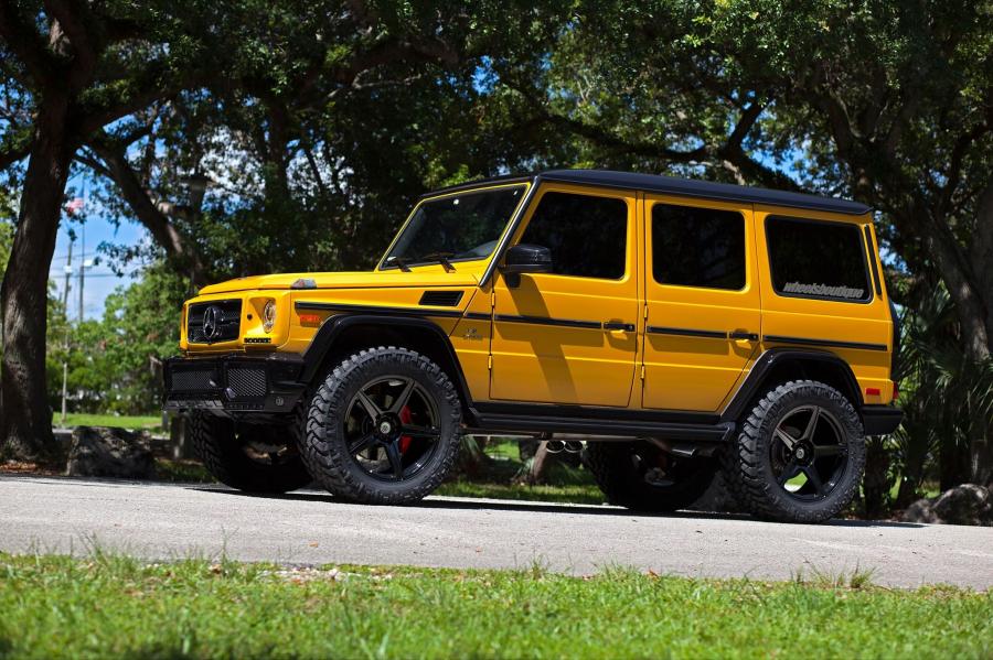  Mercedes-AMG G63 on HRE Wheels (TR45) 2016 года  (фото 7 из 9)